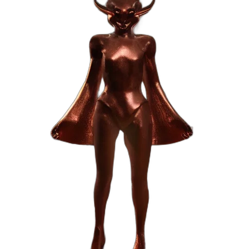 dress, mask, crown, creature transparent PNG cut-out