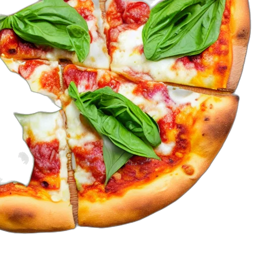 food, face, 3d render, photorealistic transparent PNG cut-out