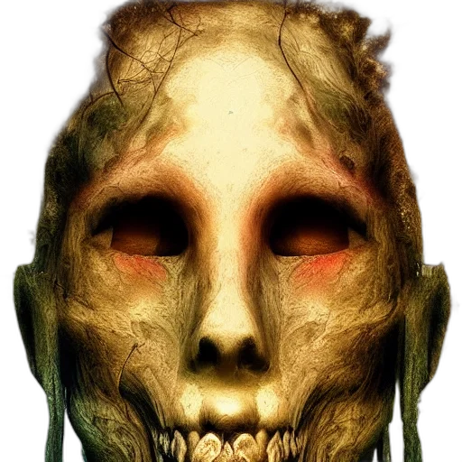 mask, face, creature, animal transparent PNG cut-out