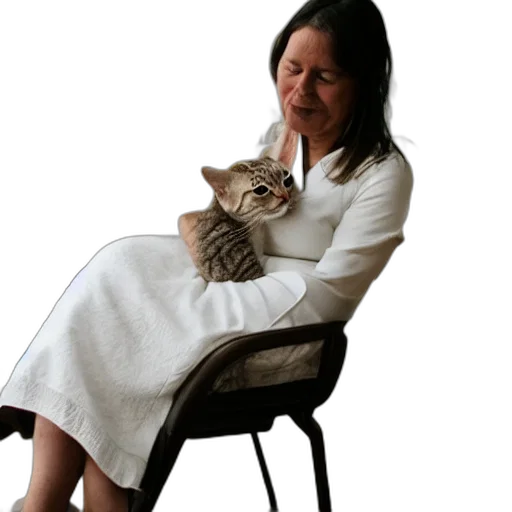 staff, animal, furniture, photorealistic transparent PNG cut-out
