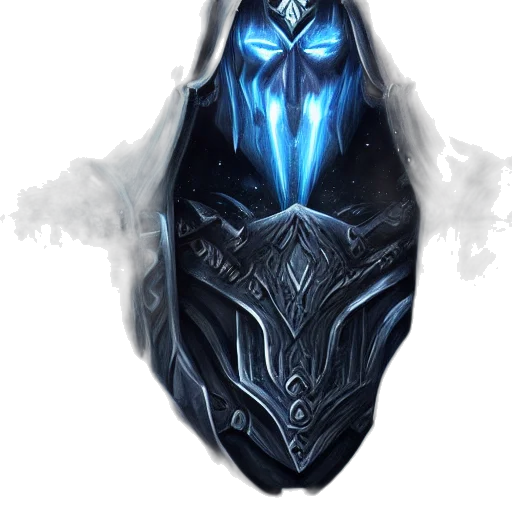 mask, face, sword, crown, fantasy art, concept art, pixel art, 3d render transparent PNG cut-out