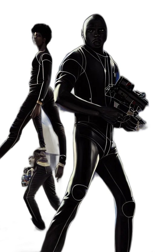 staff, weapon, jacket, concept art transparent PNG cut-out