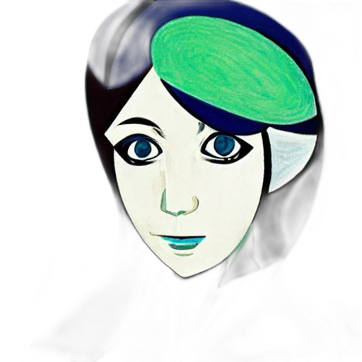 mask, face, staff, hat, cartoon, anime, fantasy art, concept art transparent PNG cut-out