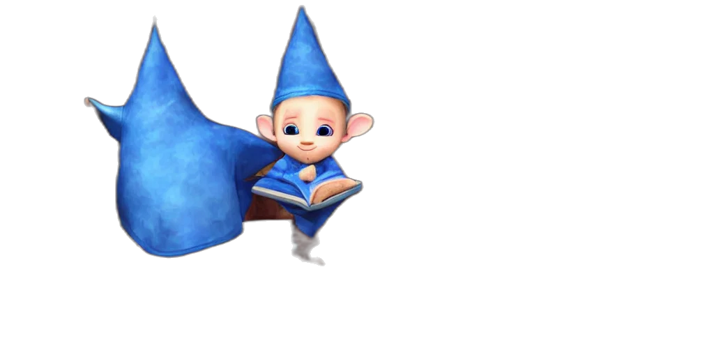 staff, hat, crown, creature transparent PNG cut-out