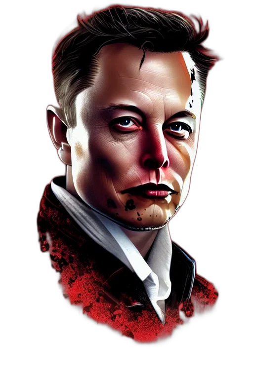 face, robot, comic book art, concept art transparent PNG cut-out