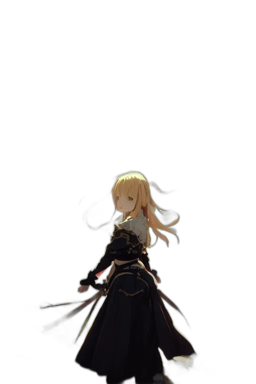 sword, weapon, staff, dress transparent PNG cut-out