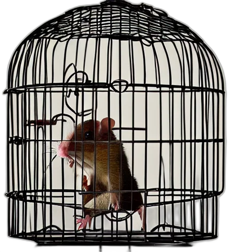 animal, creature, hat, rats, cage, kitchen transparent PNG cut-out