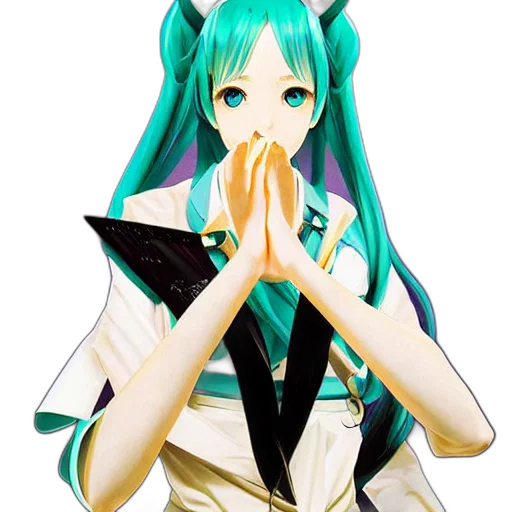 food, staff, dragon, creature, anime, vaporwave, 3d render, pixel art transparent PNG cut-out