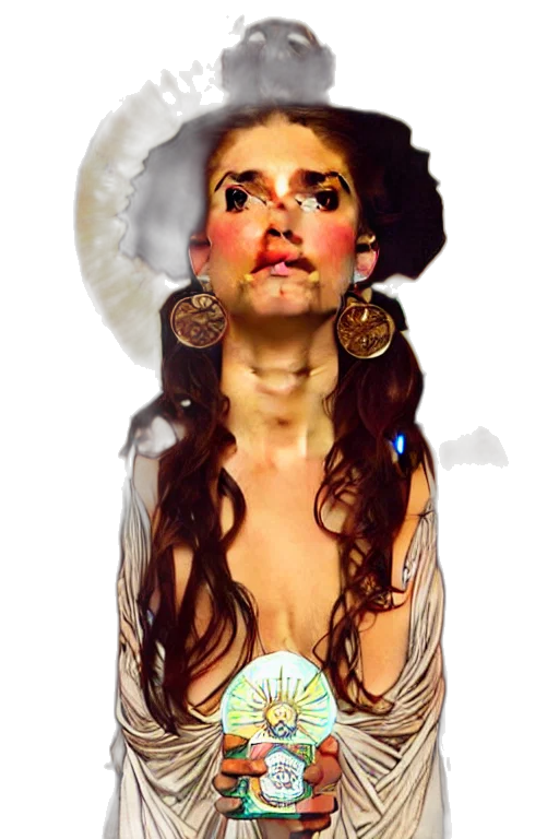 jewelry, face, dress, mask transparent PNG cut-out