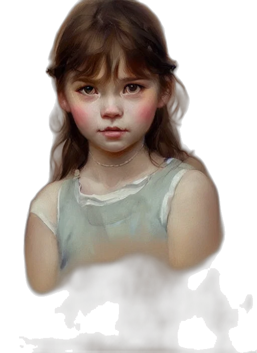 face, creature, dragon, dress, oil painting, photorealistic, watercolor, fantasy art transparent PNG cut-out