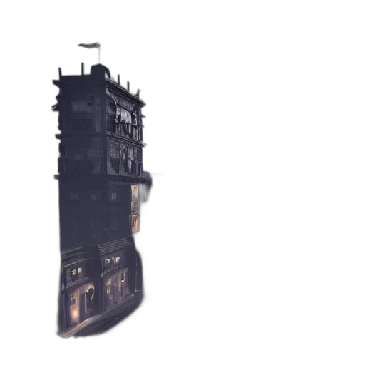 building, crown, dress, weapon, 3d render, concept art, photorealistic, pixel art transparent PNG cut-out