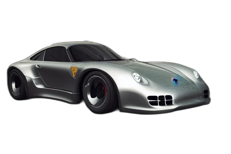 car, 3d render, photorealistic, concept art transparent PNG cut-out