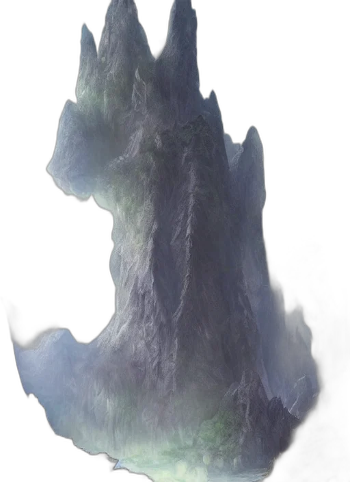 dragon, sword, creature, hair transparent PNG cut-out