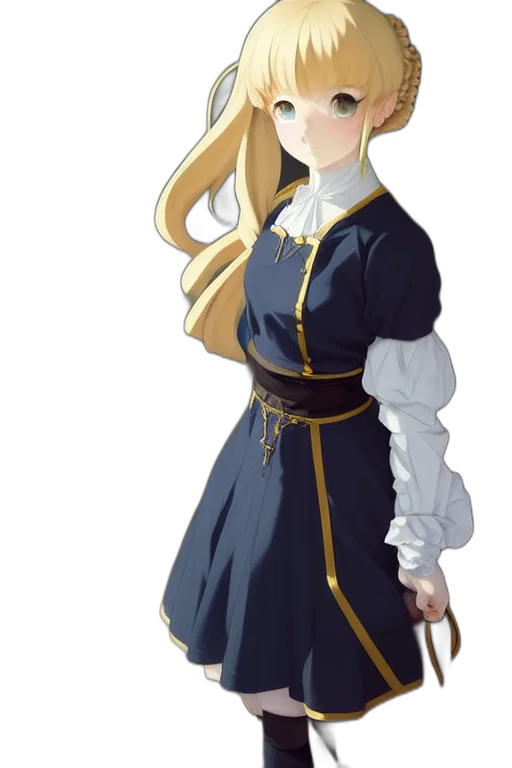dress, staff, crown, hat transparent PNG cut-out
