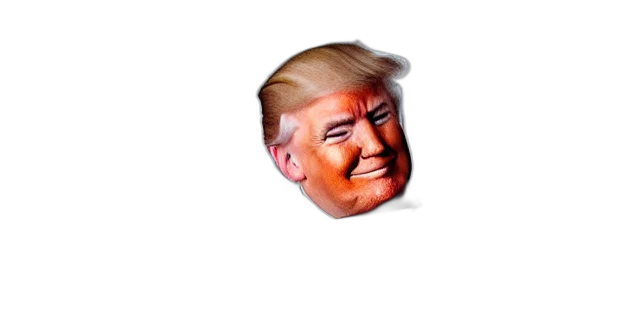 mask, hat, face, crown, 3d render, vaporwave, photorealistic, full transparent PNG cut-out