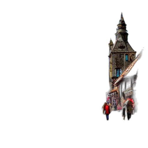 building, staff, concept art, 3d render transparent PNG cut-out