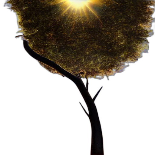 tree, crown, staff, hair transparent PNG cut-out