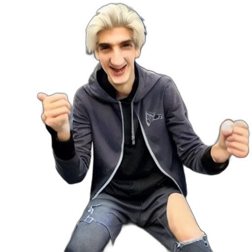 jacket, creature, animal, hair, cartoon, concept art, xqc transparent PNG cut-out