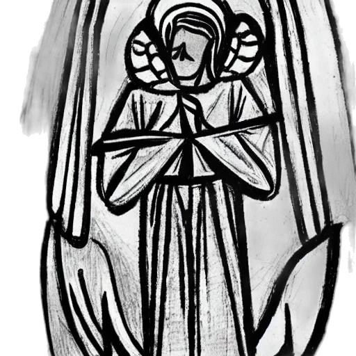 dress, crown, concept art, pencil sketch transparent PNG cut-out