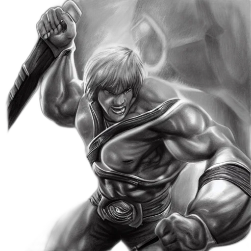 sword, weapon, comic book art, fantasy art transparent PNG cut-out