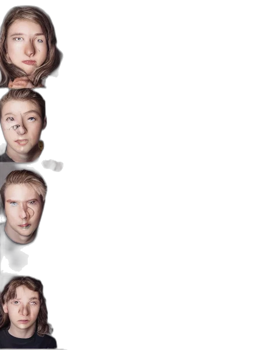 face, staff, mask, crown transparent PNG cut-out