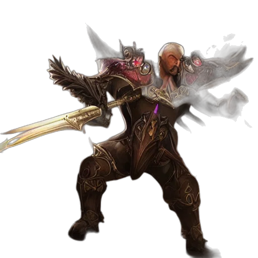 weapon, staff, sword, creature, concept art, fantasy art, 3d render, pixel art transparent PNG cut-out