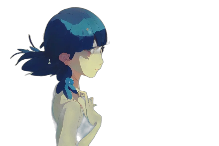 robot, dress, mask, crown, anime, watercolor, concept art, pixel art transparent PNG cut-out