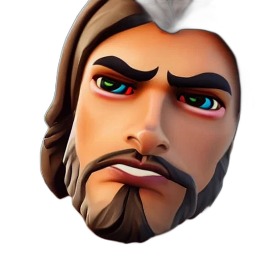 face, mask, crown, concept art transparent PNG cut-out