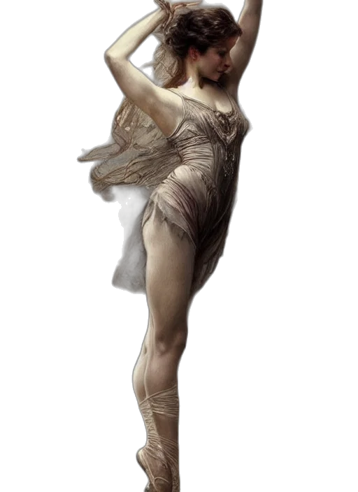 dress, creature, staff, mask transparent PNG cut-out