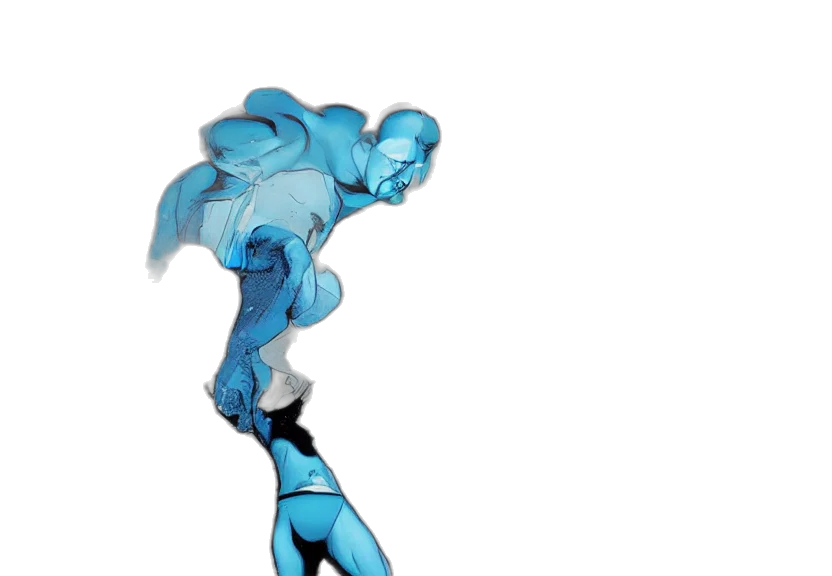 robot, hair, dress, mask transparent PNG cut-out