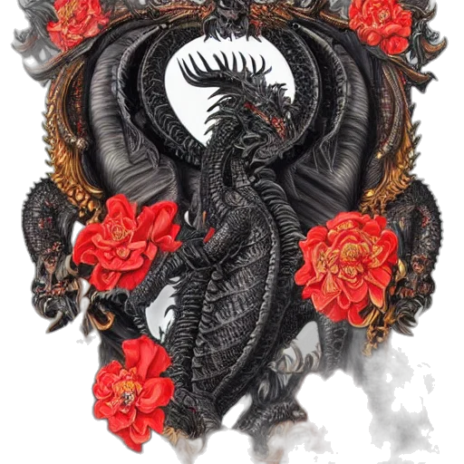 dragon, crown, creature, mask transparent PNG cut-out