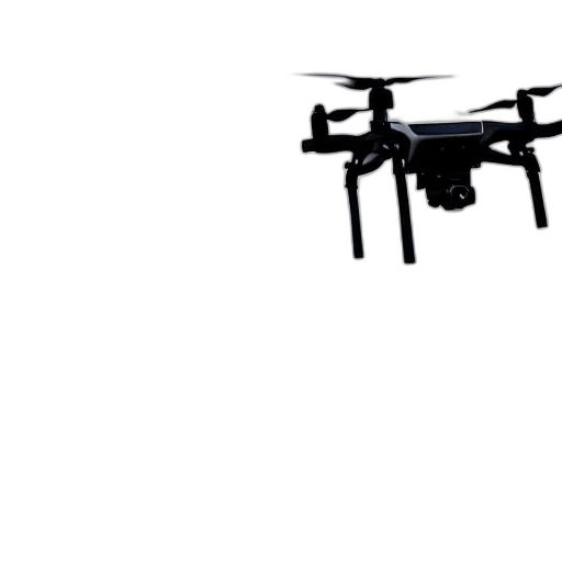 robot, weapon, animal, 3d render, cinematic, areal, shot, three transparent PNG cut-out