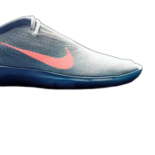 shoes, 3d render, cinematic, shot transparent PNG cut-out