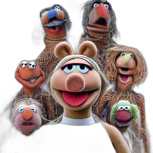 staff, mask, face, 3d render, concept art, photorealistic, muppets, peter transparent PNG cut-out