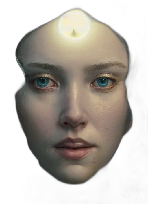 face, mask, robot, crown transparent PNG cut-out