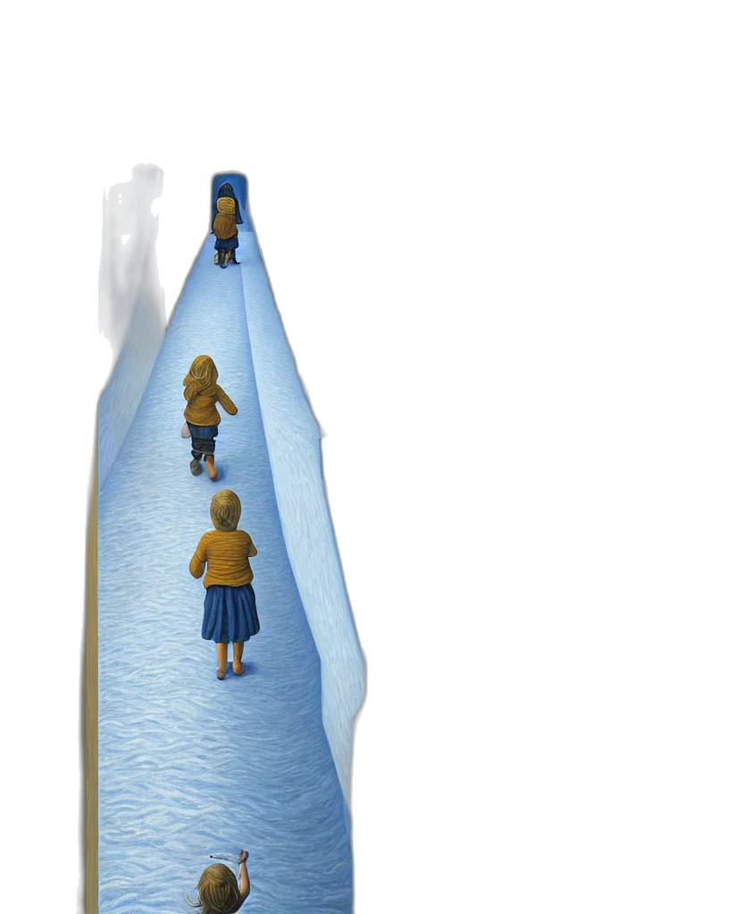 bottle, umbrella, concept art, 3d render, pixel art, fantasy art, underwater, snow transparent PNG cut-out