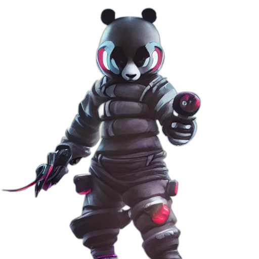 mask, robot, creature, weapon transparent PNG cut-out