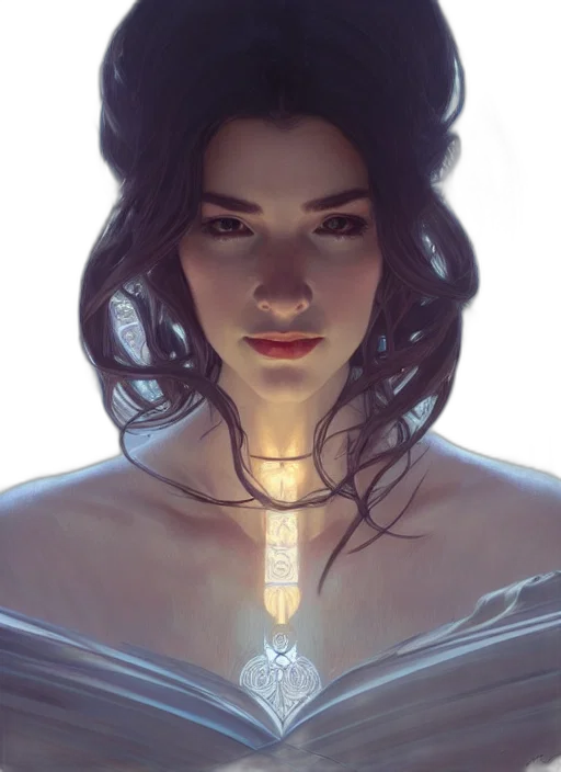 jewelry, crown, face, dress, fantasy art, concept art, comic book art, cyberpunk transparent PNG cut-out