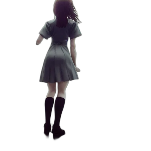 dress, staff, robot, weapon transparent PNG cut-out