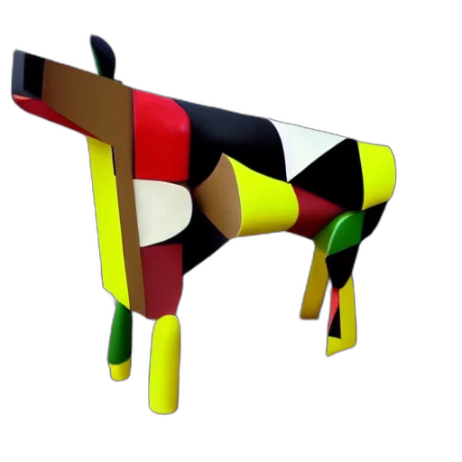 furniture, animal, 3d render, concept art transparent PNG cut-out