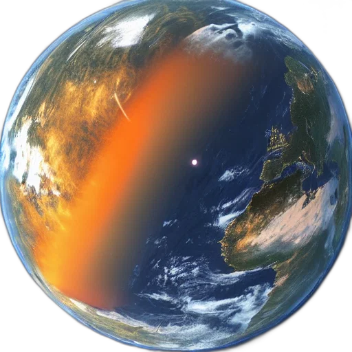 staff, sword, outer space, sunset, sunrise, over, flat, earth transparent PNG cut-out