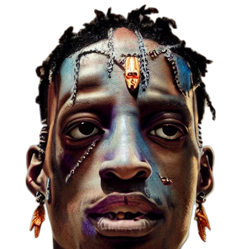 face, mask, crown, jewelry transparent PNG cut-out