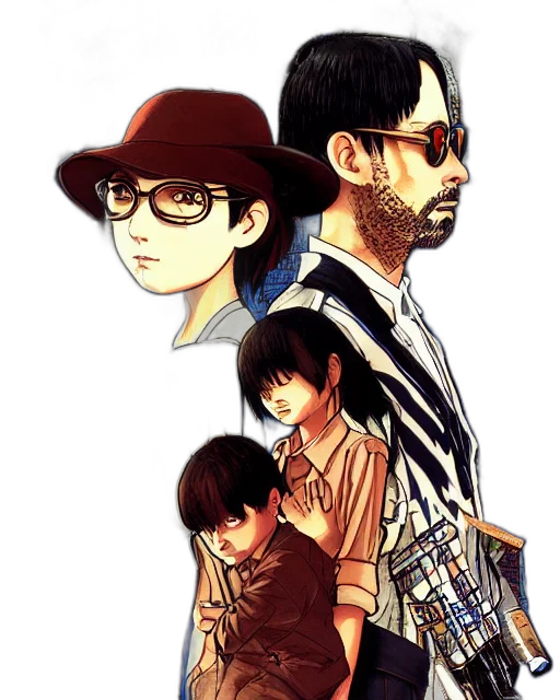comic book art, photorealistic, concept art, anime transparent PNG cut-out