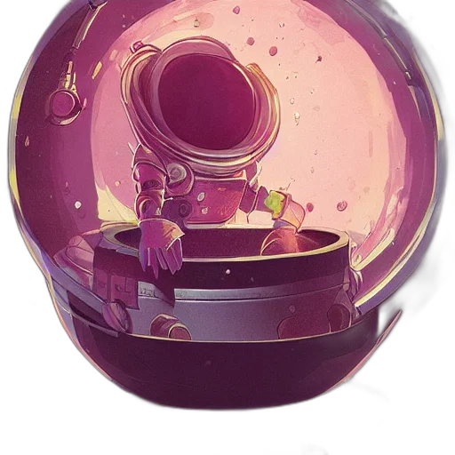 bottle, concept art, 3d render, vaporwave transparent PNG cut-out