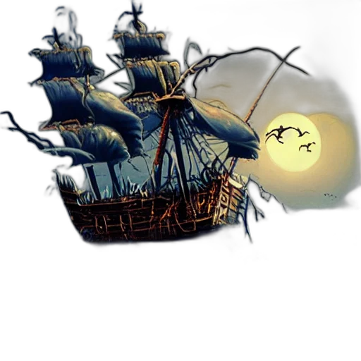 crown, staff, concept art, fantasy art, 3d render, photorealistic, underwater, fog transparent PNG cut-out
