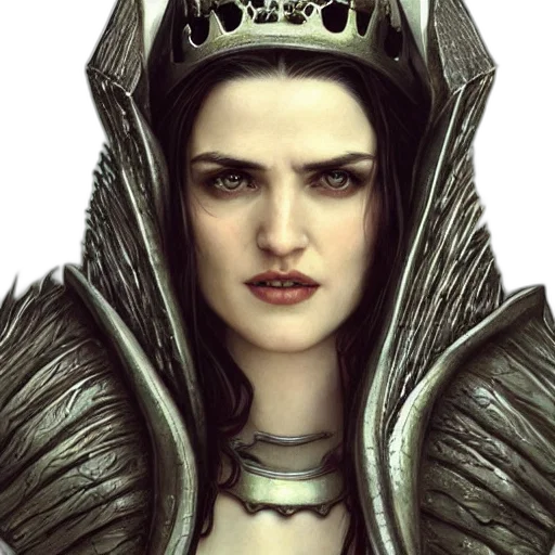 crown, face, jewelry, fantasy art transparent PNG cut-out