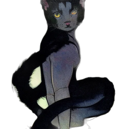 animal, staff, creature, watercolor, concept art, fantasy art, pixel art, dark transparent PNG cut-out