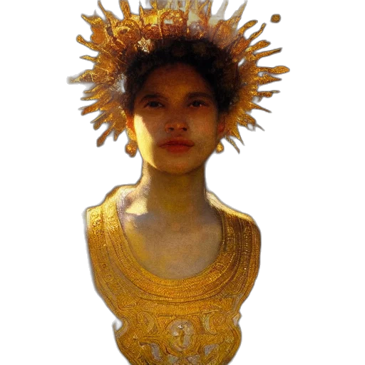 crown, jewelry, mask, face transparent PNG cut-out