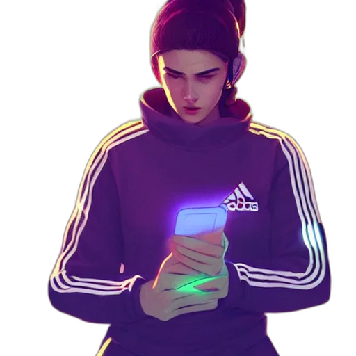 jacket, robot, face, jewelry transparent PNG cut-out