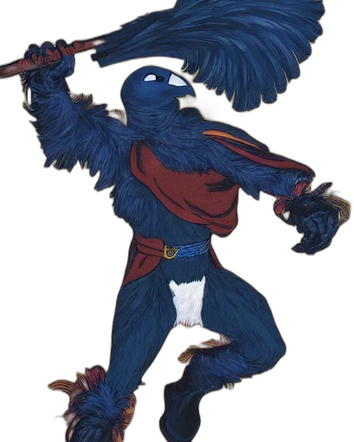 staff, dragon, mask, concept art transparent PNG cut-out